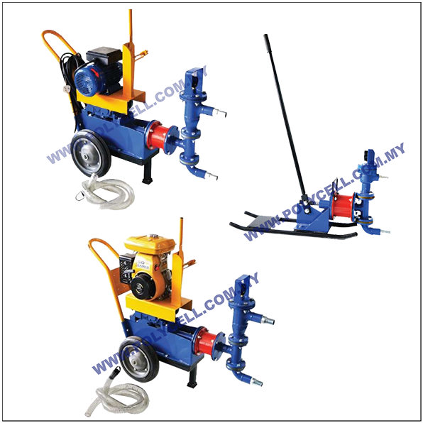 E-cement manual grout pump